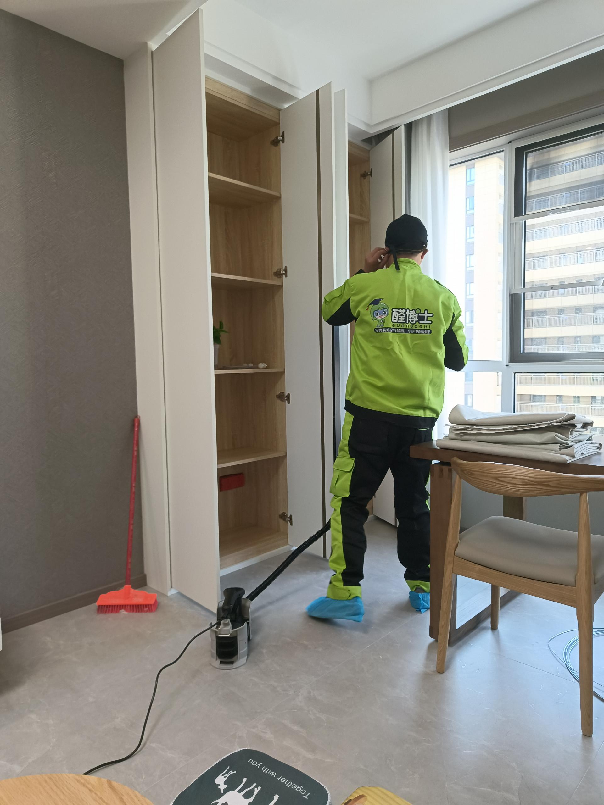 九龙坡十堰市百强世纪城小区除甲醛案例